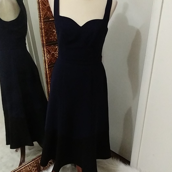 Herlyn navy blue and black dress size small - Picture 3 of 13